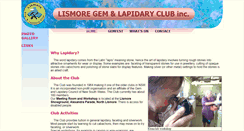 Desktop Screenshot of gemclublismore.org.au